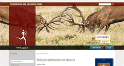 Desktop Screenshot of jagd.at